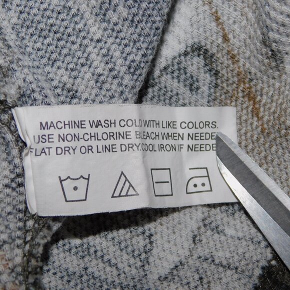 Canyon Guide Outfitters Mens XL Camo Camouflage Long Sleeve Waffle Henley Shirt - Picture 7 of 12